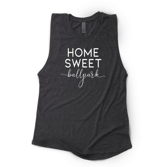 NanyCrafts' Home Sweet Ballpark Women's Festival Muscle Tank