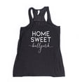 thumbnail image 1 of NanyCrafts' Home Sweet Ballpark Women's Racerback Tank Top, 1 of 2