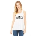 thumbnail image 1 of NanyCrafts Sleep Coffee Squat Women's Flowy Racerback Tank, 1 of 2