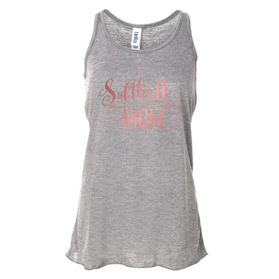 NanyCrafts' Softball Mom Women's Racerback Tank Top