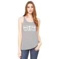 thumbnail image 1 of NanyCrafts Wake PRAY Slay Women's Flowy Racerback Tank, 1 of 2