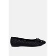 thumbnail image 1 of Naoki Quilted Faux Leather Ballerinas, 1 of 6