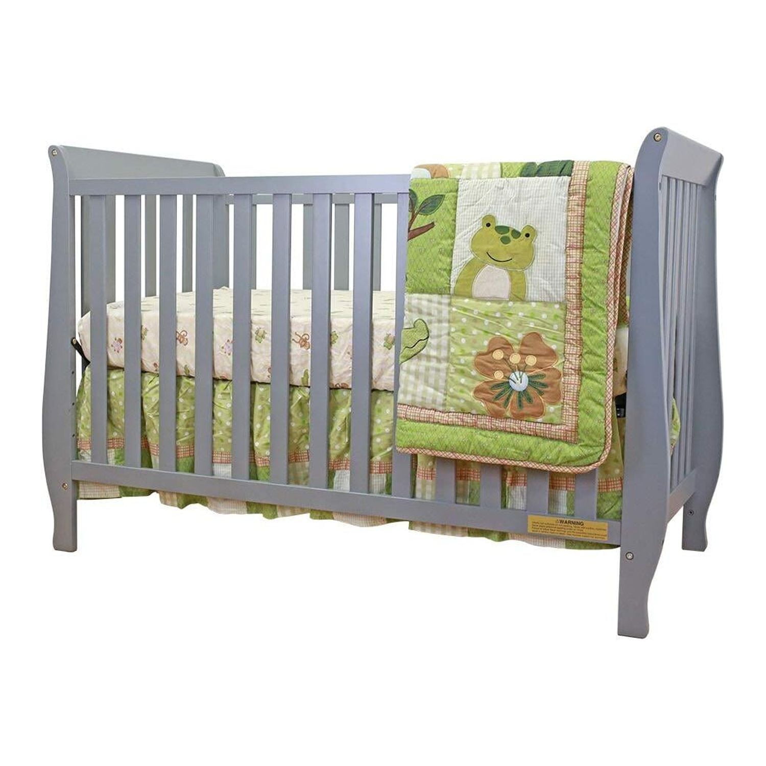 AFG Mikaila Kailyn Convertible Crib Grey Wood Oman Ubuy