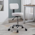 thumbnail image 1 of Naomi Home Adjustable Drafting Stool-Color:White, 1 of 4