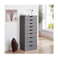 thumbnail image 1 of Naomi Home Adult Bianca 9-Drawer Dresser Chest, Gray, 1 of 5