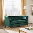 thumbnail image 1 of Naomi Home Audrey Loveseat - PARTS-Box:Carton 1,Color:Green,Part:Loveseat, 1 of 4