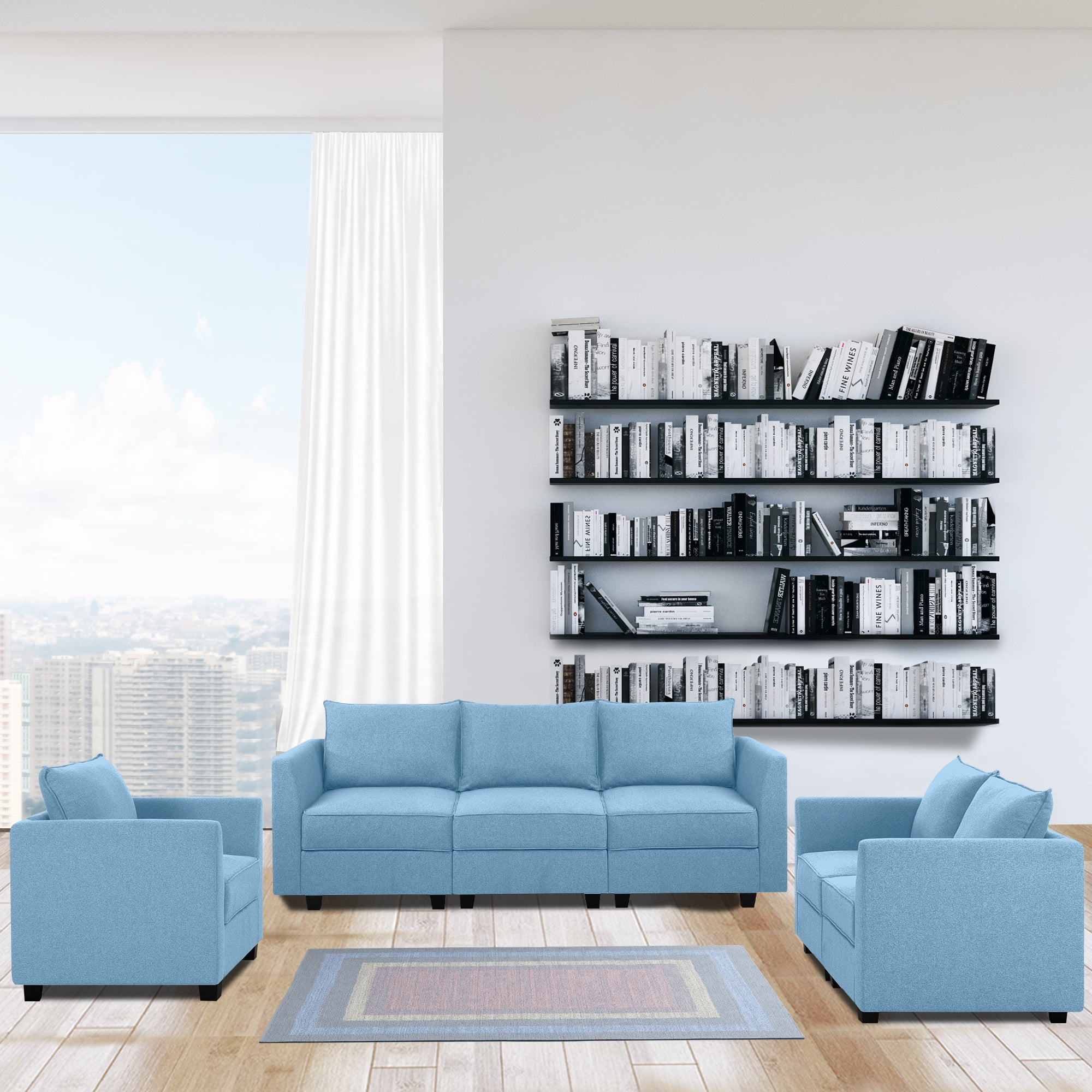 Naomi Home Elizabeth Modern DIY Collection-Fabric:Linen,Finish