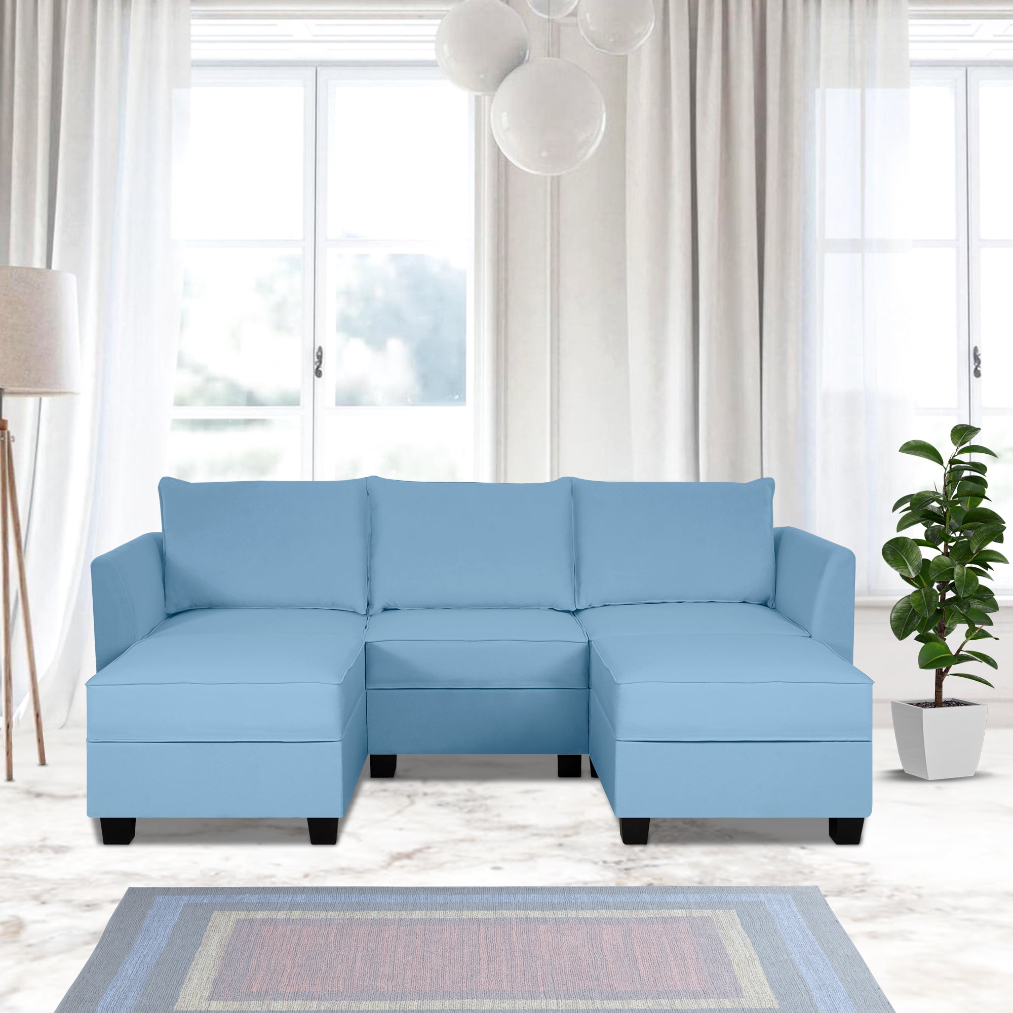 Naomi Home Elizabeth Modern DIY Collection-Fabric:Linen,Finish