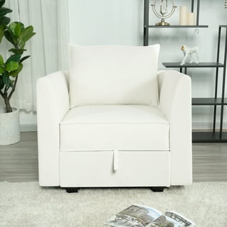 Fabric White Accent Chairs Walmart
