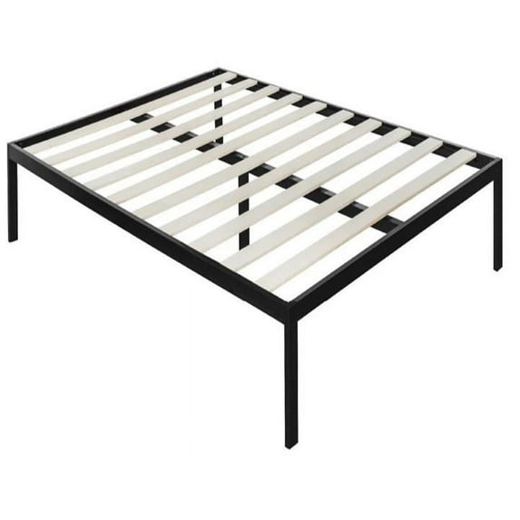 Naomi Home idealBase Denise Platform Bed Frame-Color:Red,Size:Twin
