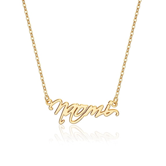 Naomi Necklace Personalized, 14K Gold Filled Ivy Name Necklace Personalized Nameplate Necklace Jewelry Gifts for Women Teen Girls
