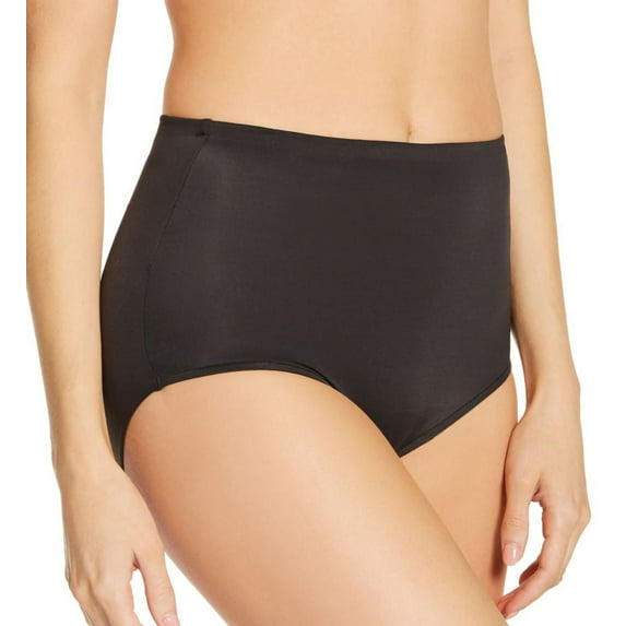 Women's Naomi & Nicole 7754 Soft and Smooth Control Brief (Black 2X)