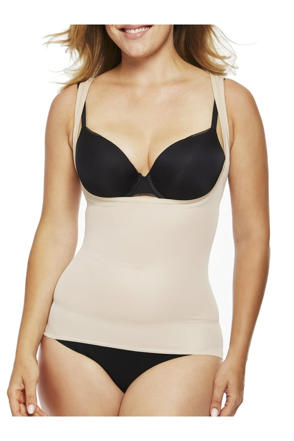 Women's Comfortable Firm Control Open-Bust Shaping Camisole Shapewear