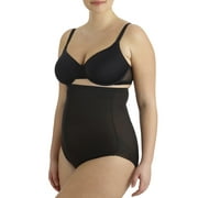 Naomi & Nicole Women's Plus Size Comfortable Firm Control High Waist Shaping Brief Shapewear