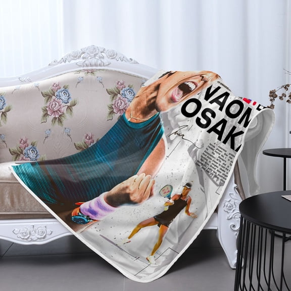 Naomi Osaka Ice Silk Blanket.40"x50"