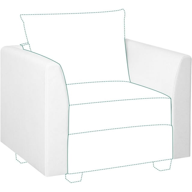 Naomi Ottoman Module for Modular Sectional Sofa Storage Ottoman