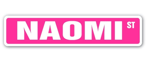 Naomi Street [3 Pack] of Vinyl Decal Stickers |for Laptop Car - Walmart.com