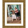 thumbnail image 1 of Naor, Orna 25x32 Gold Ornate Wood Framed with Double Matting Museum Art Print Titled - Cuba, 1 of 4