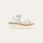 Naot Crepe Silver Soft Leather 124100-BA9 38 M