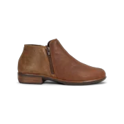 Naot Helm Soft Cognac Lthr/Antique Brown Suede 26030SQF 37 M