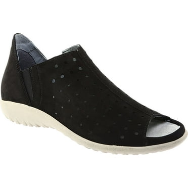 Naot Hikoi Black Velvet Nubuck 11168-B12 37 M