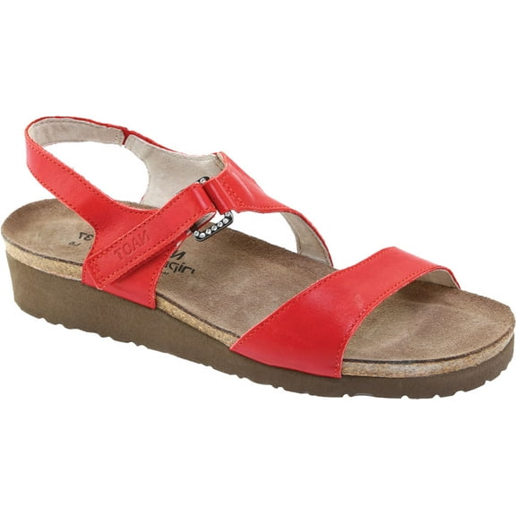 Naot Pamela Kiss Red Leather 4421-C60 42 M