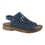 Naot Womens Amadora Sandal Navy Velvet Nubuck - 63417-D74