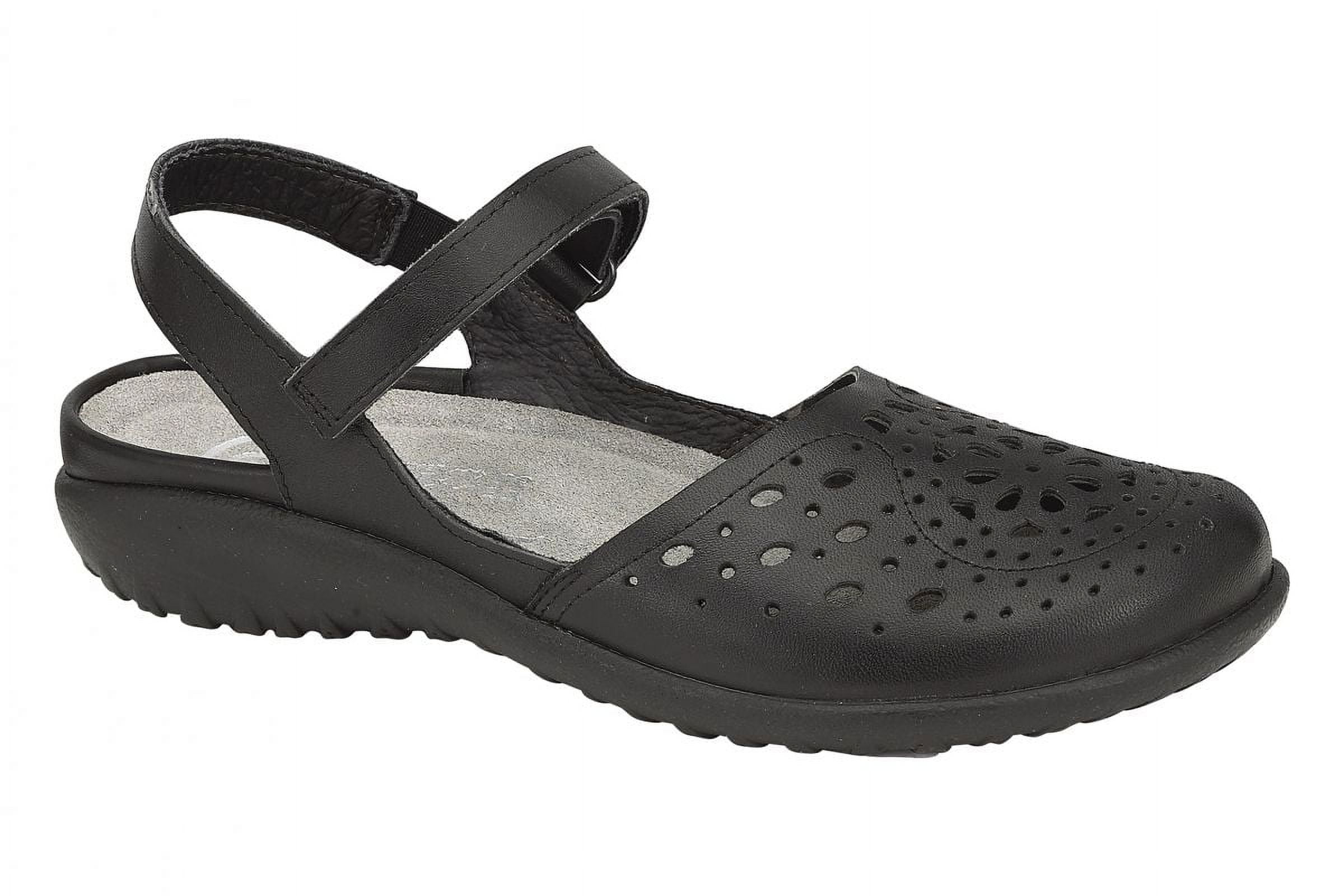 (取寄) ナオト レディース アラタキ Naot women  Arataki Black  Raven Leather Naot Arataki Black Raven Leather - Walmart.com