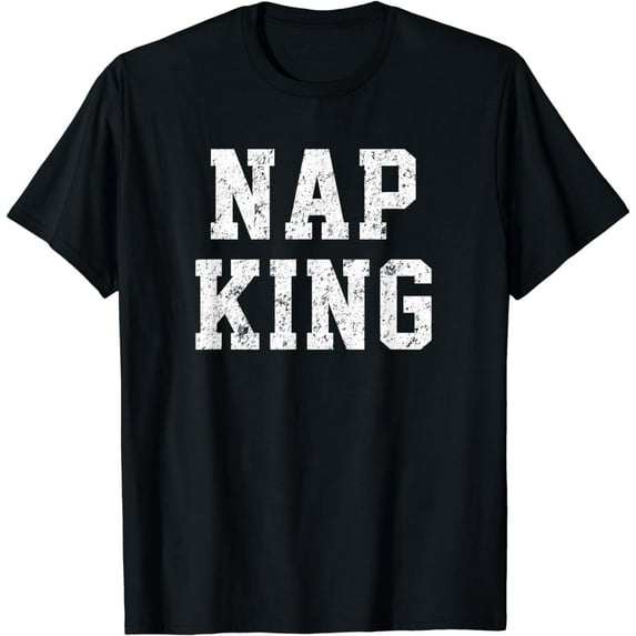 Nap King Shirt. Vintage Funny T-Shirt For those Love Napping