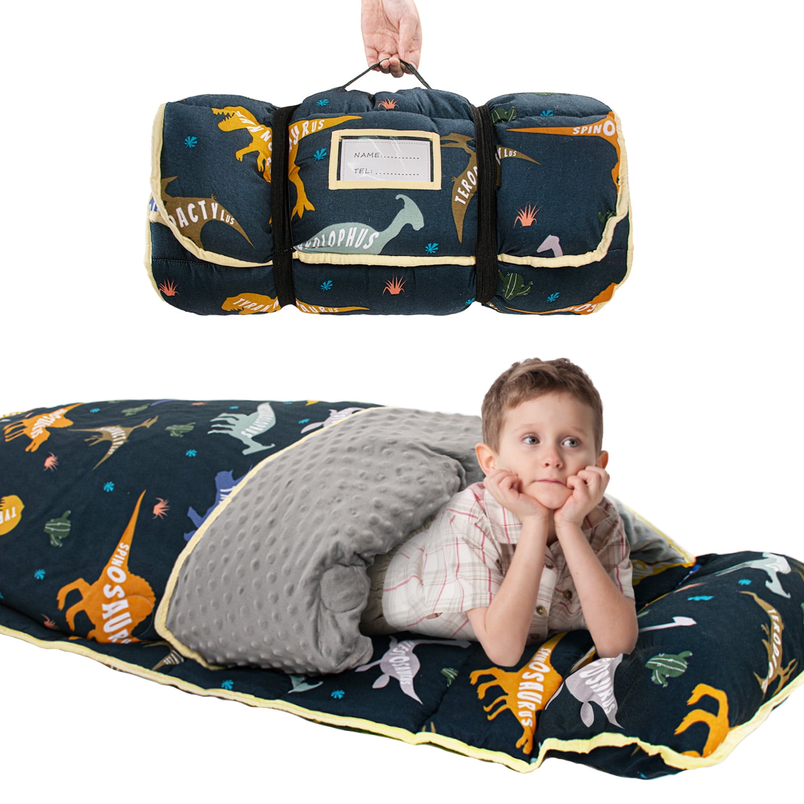 Free Shipping! Nap Mat- Toddler Nap Mat with Pillo