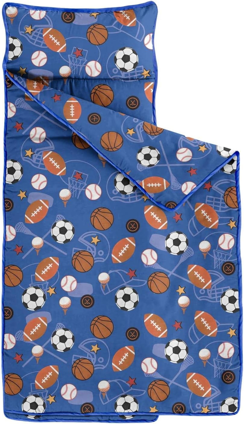 Nap Mats for Preschool, Soft Cotton Blend Materials Toddler Nap Mat