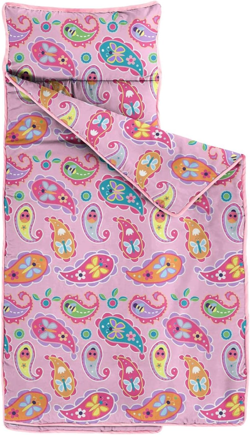 Nap Mats for Preschool, Soft Cotton Blend Materials Toddler Nap Mat