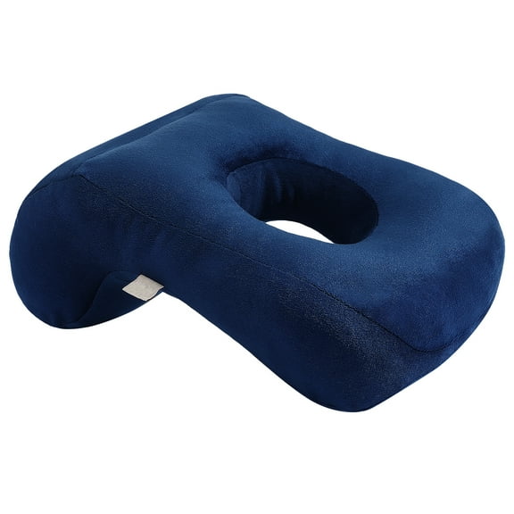 Nap Pillow for Desk Face Down Sleeping with Face Hole Office Pillow for Napping and Travel Made