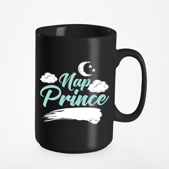 Nap Prince Awesome Cup, Stationery Organizer or Stuff, Black 15oz Ceramic Mug