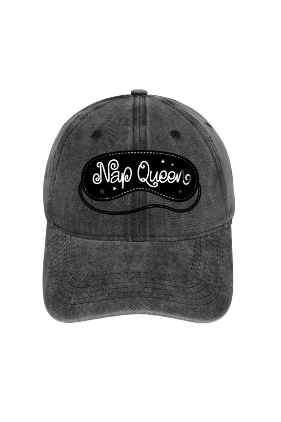 Nap Queen Hat Adjustable Funny Fashion Unisex Baseball Cap For Men Women