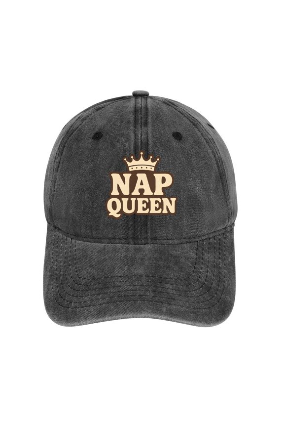Nap Queen Hat Adjustable Funny Fashion Unisex Baseball Cap For Men Women