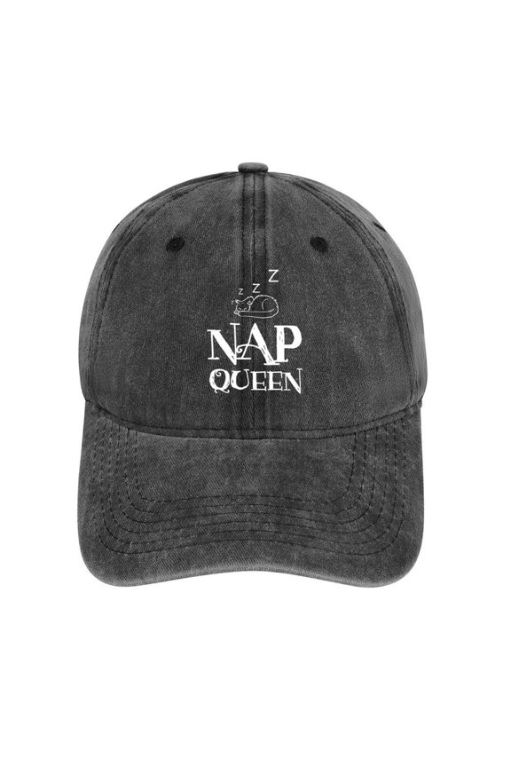 Nap Queen Hat Adjustable Funny Fashion Unisex Baseball Cap For Men Women