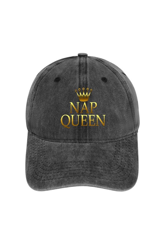 Nap Queen Hat Adjustable Funny Fashion Unisex Baseball Cap For Men Women