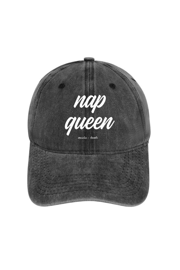 Nap Queen Hat Adjustable Funny Fashion Unisex Baseball Cap For Men Women