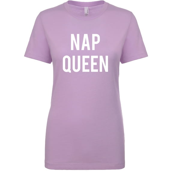 Nap Queen Womens crewneck tee