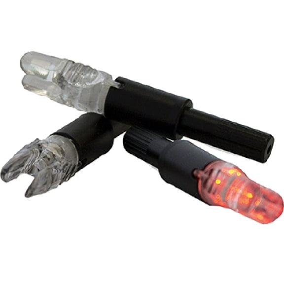 Nap Thunderglo Lighted Crossbow Nocks Red Universal Fit 3 Pack