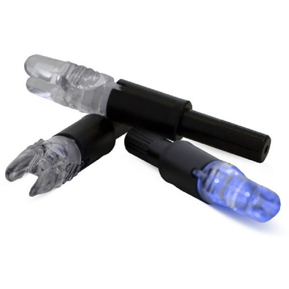 Nap Thunderglo Lighted Nocks Blue Universal Fit 6 Pk.