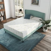 NapQueen Anula 6 Twin Mattress, Green Tea Infused Memory Foam Mattress, Bed In a Box, Adult