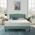 NapQueen Anula 8" Medium Firm, Green Tea Infused Memory Foam Mattress