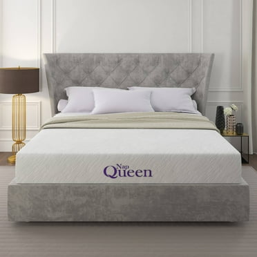 NapQueen Elizabeth 10" Full Mattress, Cooling Gel Infused Memory Foam, Bed in a Box, Adult