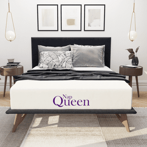 NapQueen Elizabeth 10" Queen Mattress, Cooling Gel Infused Memory Foam, Bed in a Box, Adult