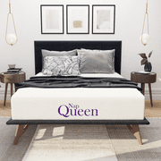 NapQueen Elizabeth 8" Full Mattress, Cooling Gel Infused Memory Foam, Bed in a Box, Adult