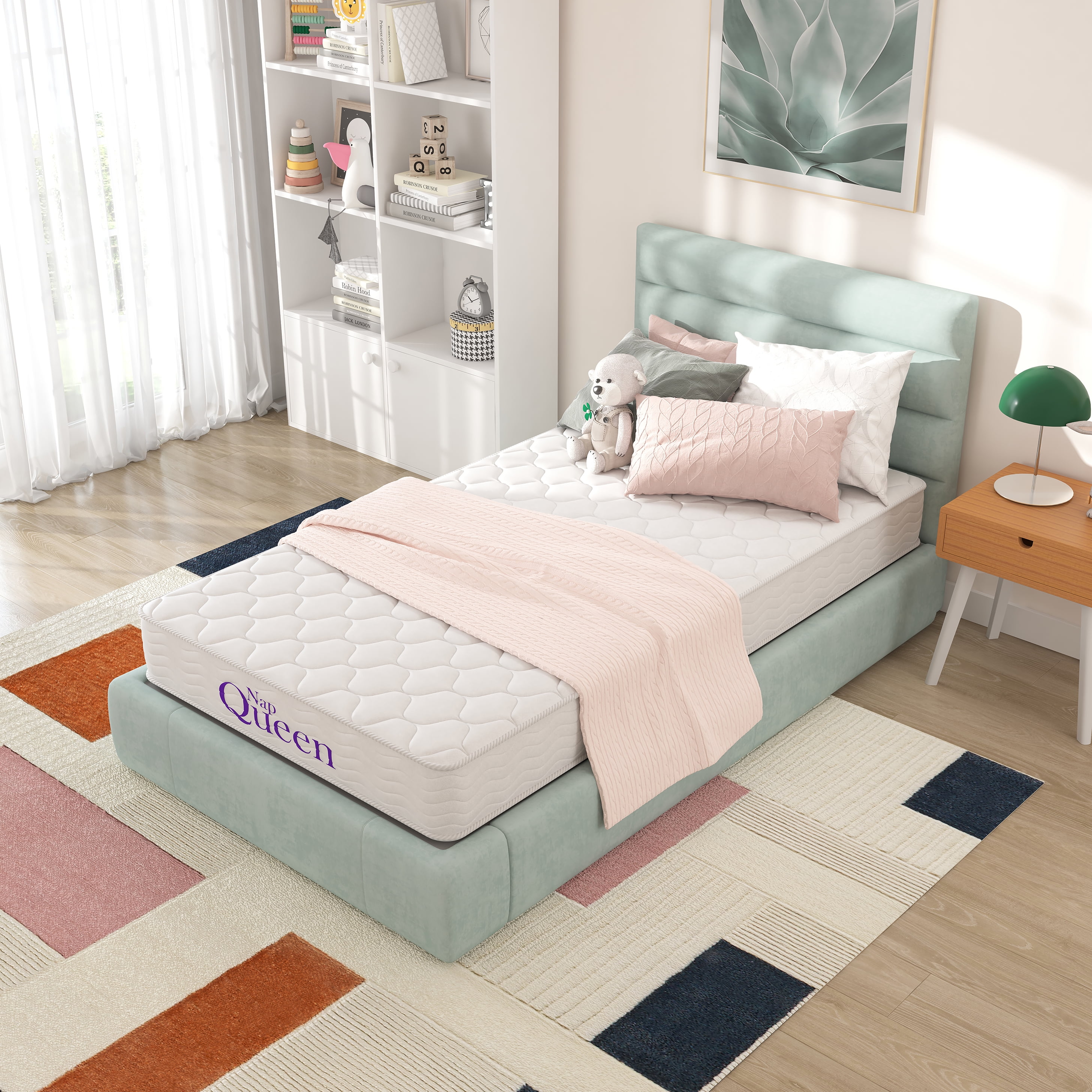 NapQueen 8" Full Size White Innerspring Mattress