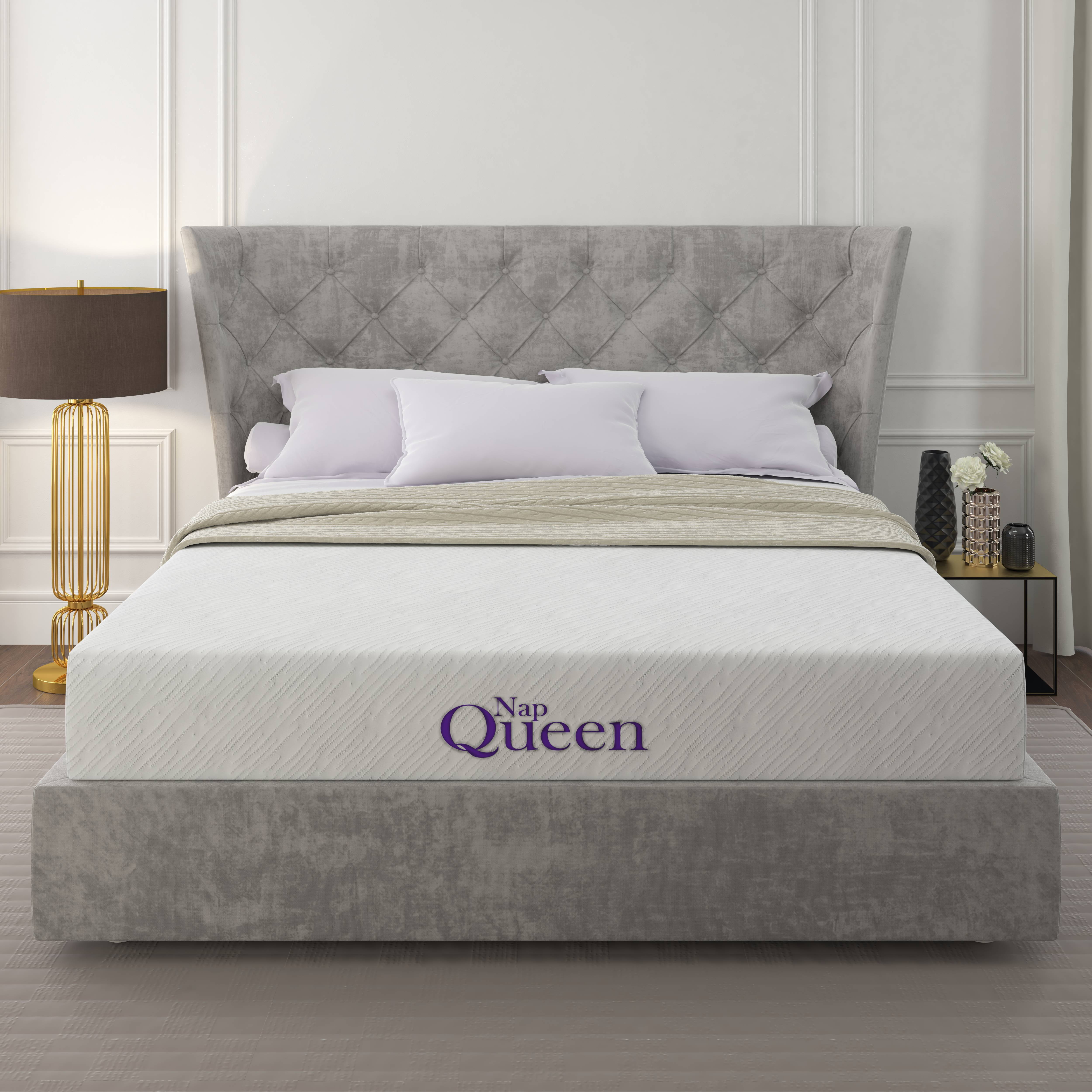 Shop NapQueen Full Mattress, Elizabeth 10" Gel Memory Foam Mattress