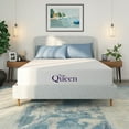 thumbnail image 1 of NapQueen Margaret 10" Queen Mattress, Charcoal Infused Memory Foam, Mattress in a Box, Adult, 1 of 13